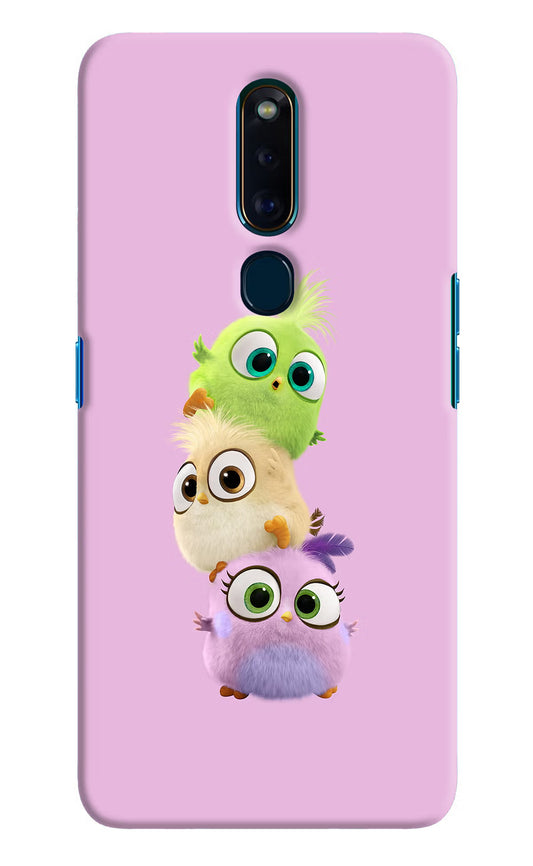 Cute Little Birds Oppo F11 Pro Hard Case Back Cover by Casekaro