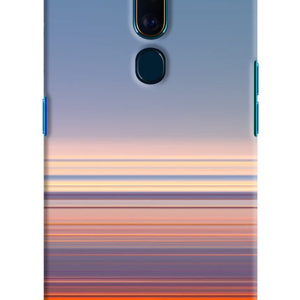 Morning Colors Oppo F11 Pro Hard Case Back Cover by Casekaro
