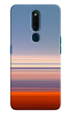 Morning Colors Oppo F11 Pro Hard Case Back Cover by Casekaro