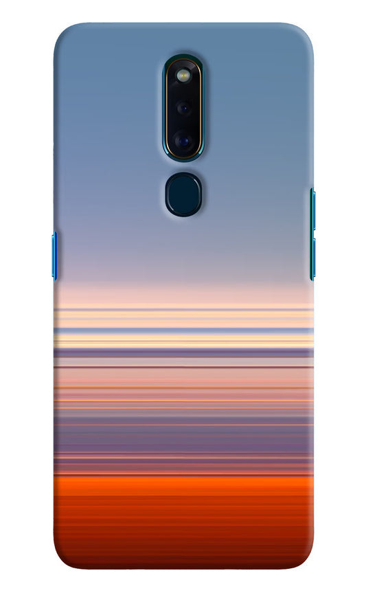 Morning Colors Oppo F11 Pro Hard Case Back Cover by Casekaro