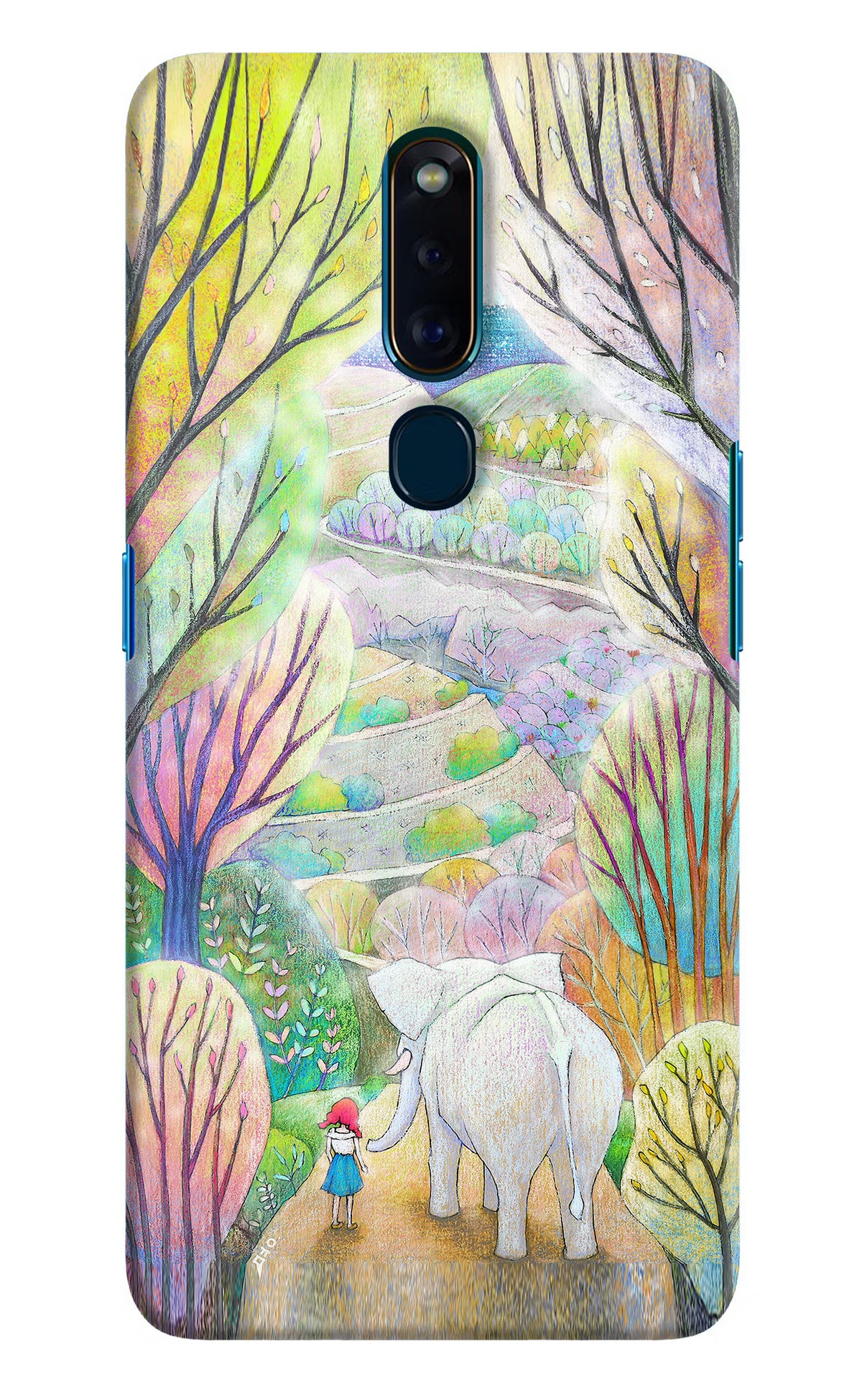 Nature Painting Oppo F11 Pro Hard Case Back Cover by Casekaro