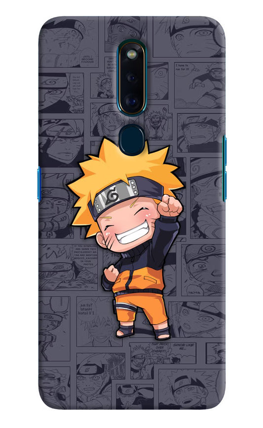 Chota Naruto Oppo F11 Pro Hard Case Back Cover by Casekaro
