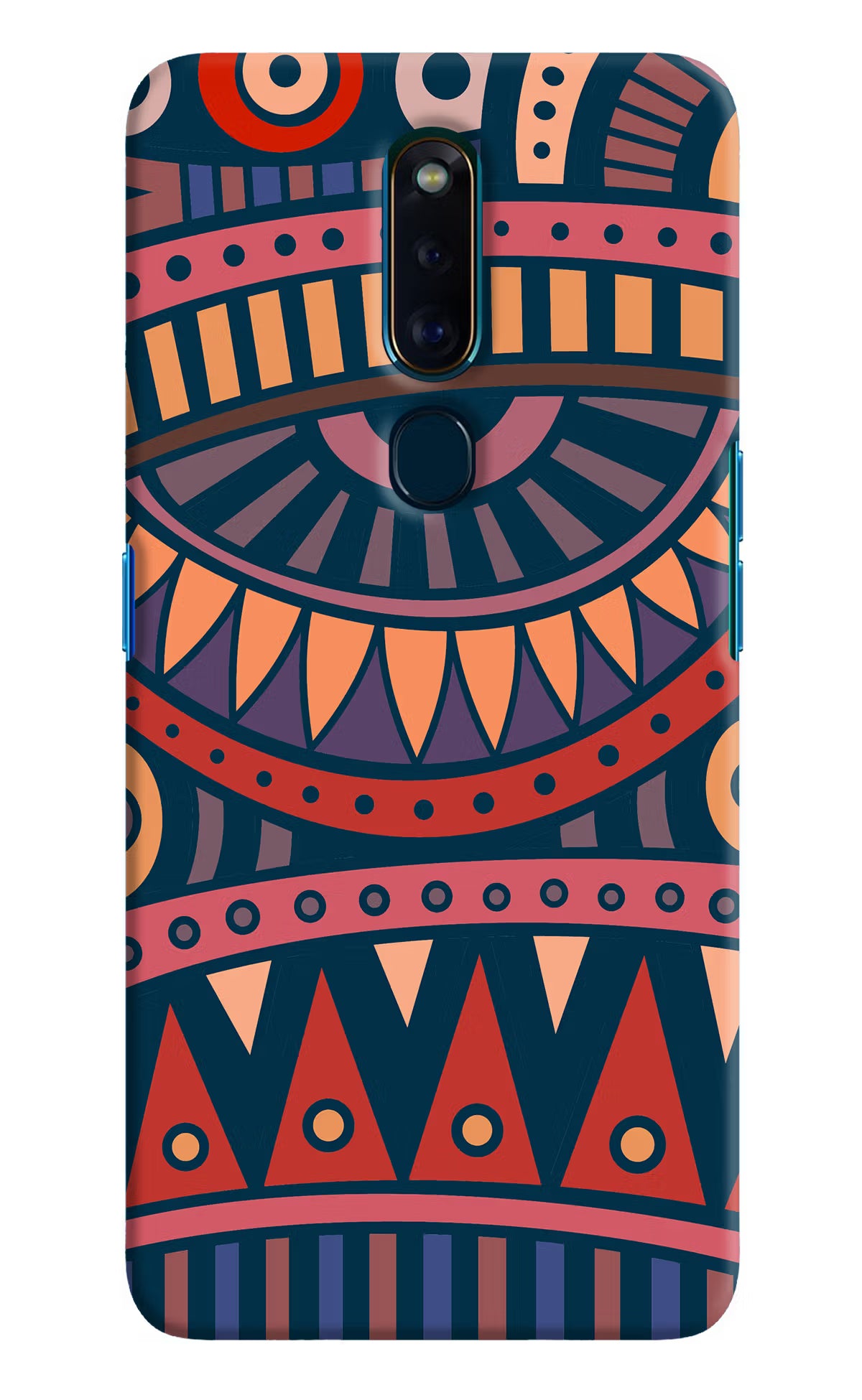 African Culture Design Oppo F11 Pro Hard Case Back Cover by Casekaro