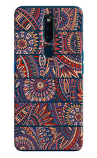 African Culture Design Oppo F11 Pro Hard Case Back Cover by Casekaro