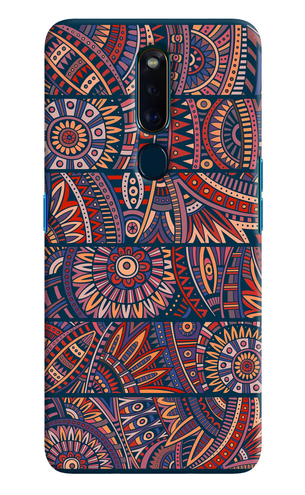 African Culture Design Oppo F11 Pro Hard Case Back Cover by Casekaro