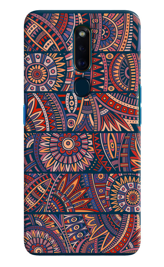 African Culture Design Oppo F11 Pro Hard Case Back Cover by Casekaro