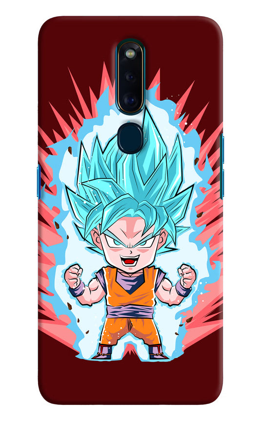Goku Little Oppo F11 Pro Hard Case Back Cover by Casekaro