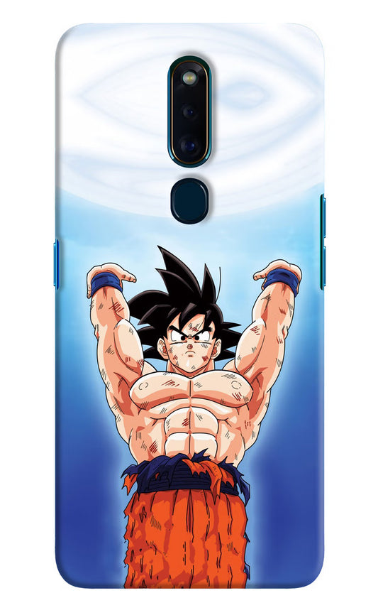 Goku Power Oppo F11 Pro Hard Case Back Cover by Casekaro