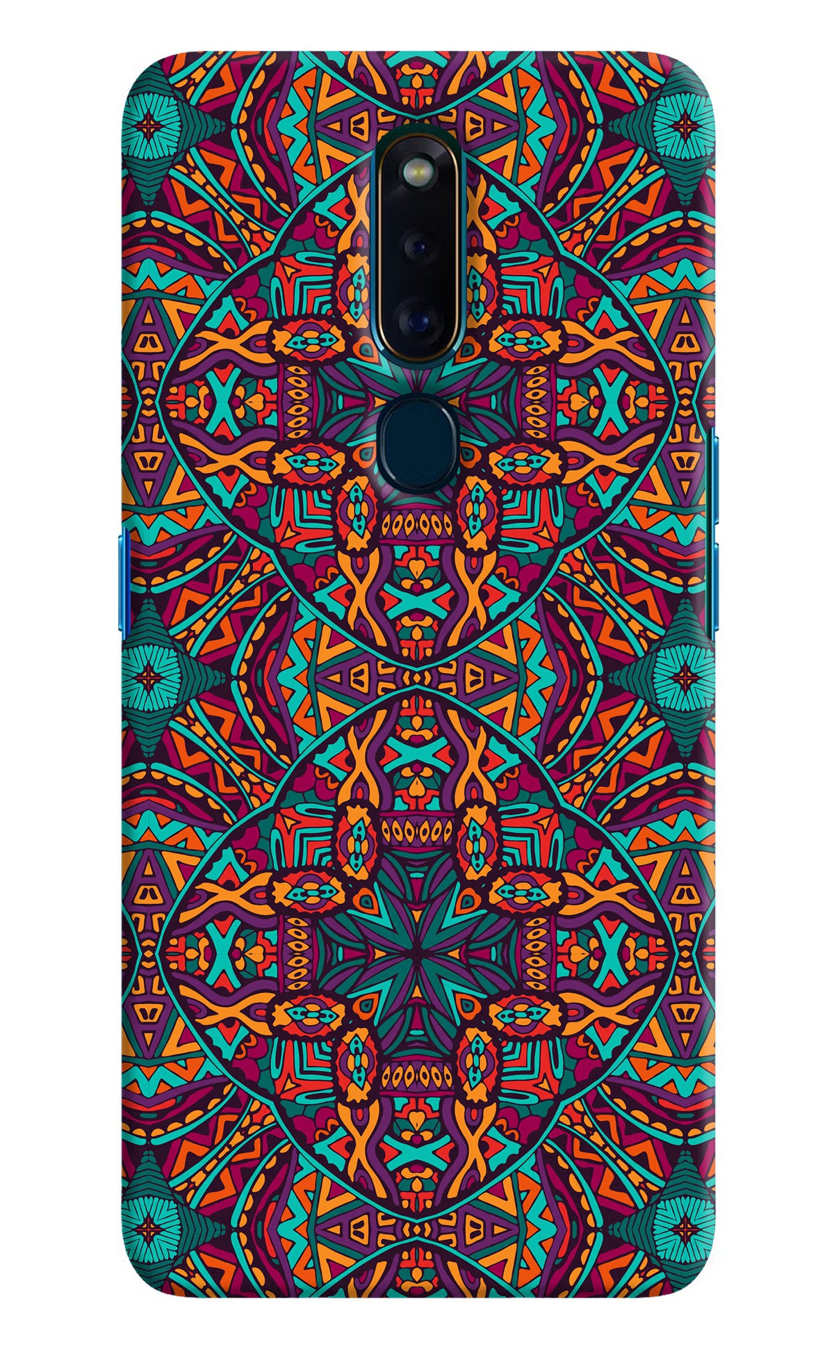 Colour Mandala Oppo F11 Pro Hard Case Back Cover by Casekaro