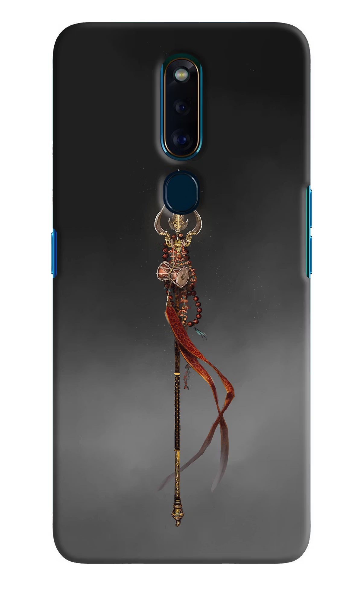 Shiv Trishul Oppo F11 Pro Hard Case Back Cover by Casekaro