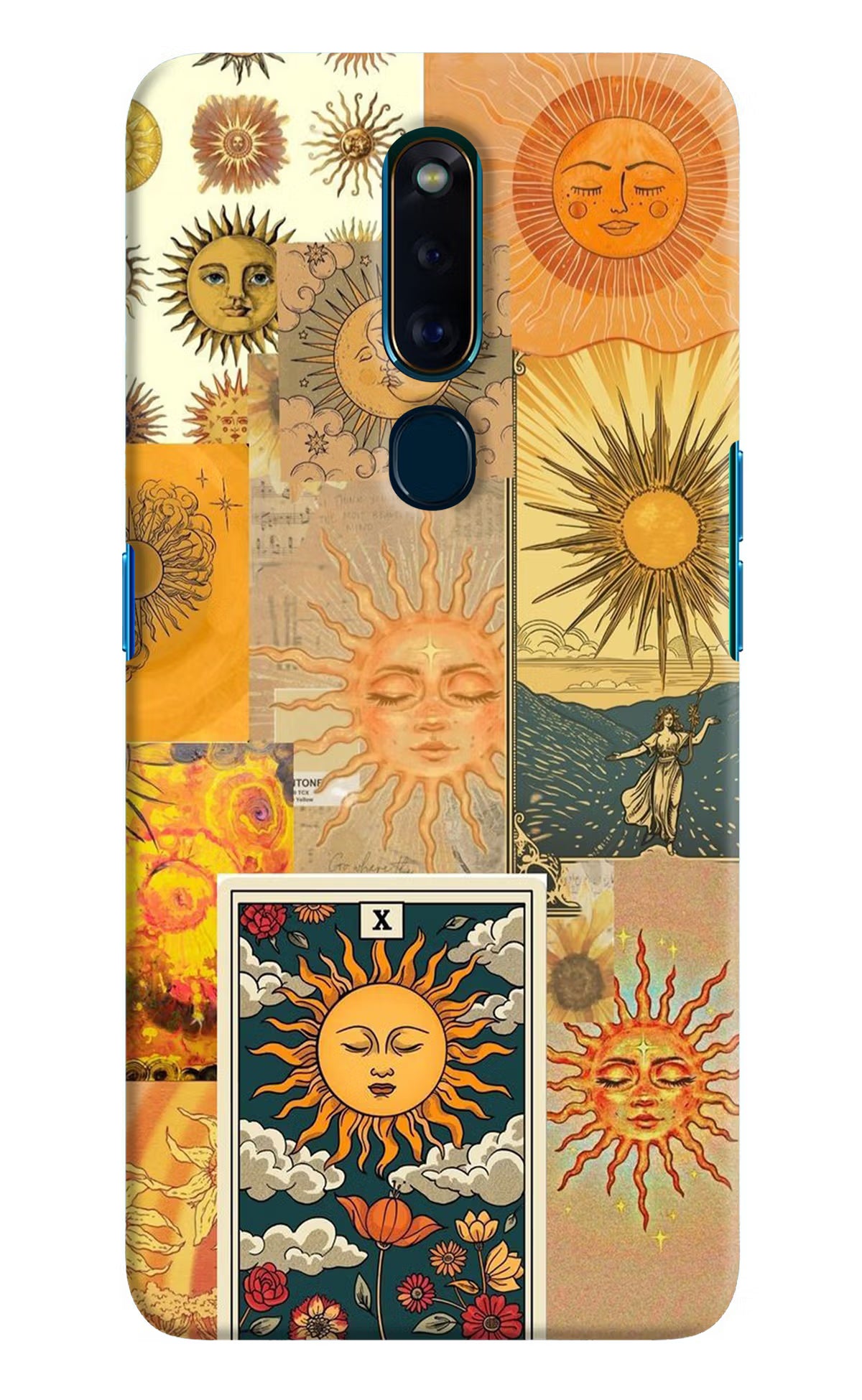 Sun Oppo F11 Pro Hard Case Back Cover by Casekaro
