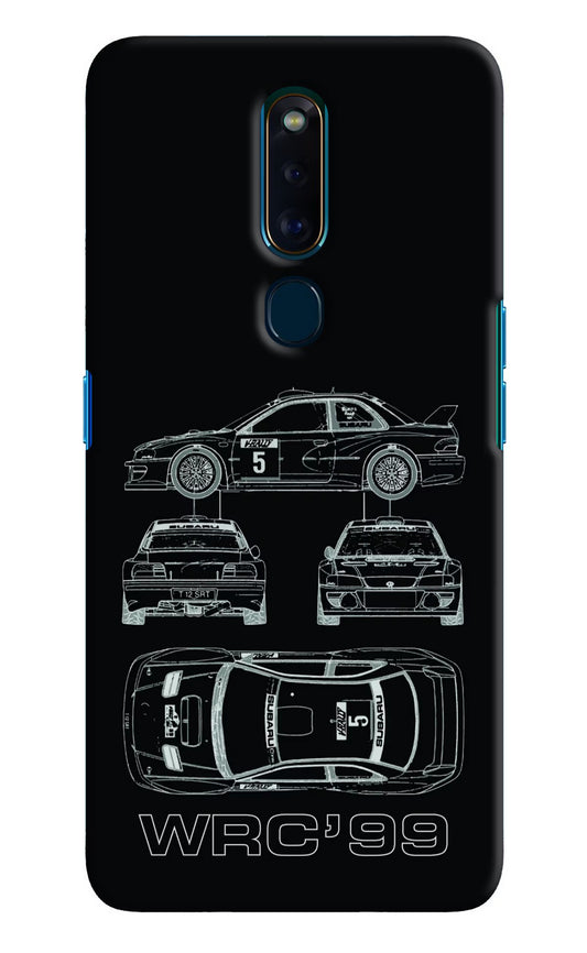 WRC'99 Oppo F11 Pro Hard Case Back Cover by Casekaro