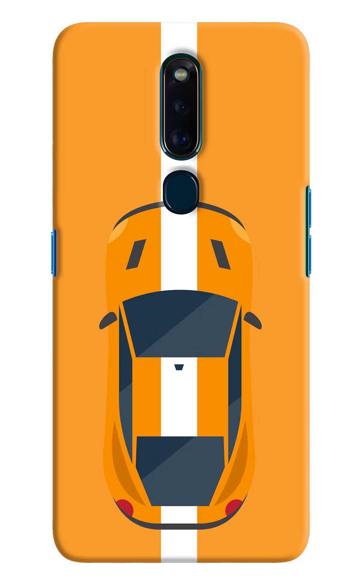 Highway Pursuit Oppo F11 Pro Hard Case Back Cover by Casekaro