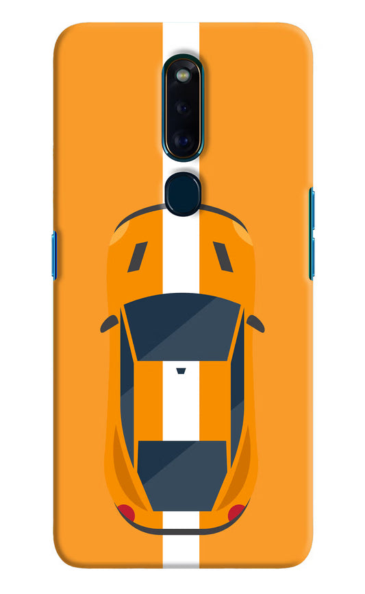 Highway Pursuit Oppo F11 Pro Hard Case Back Cover by Casekaro