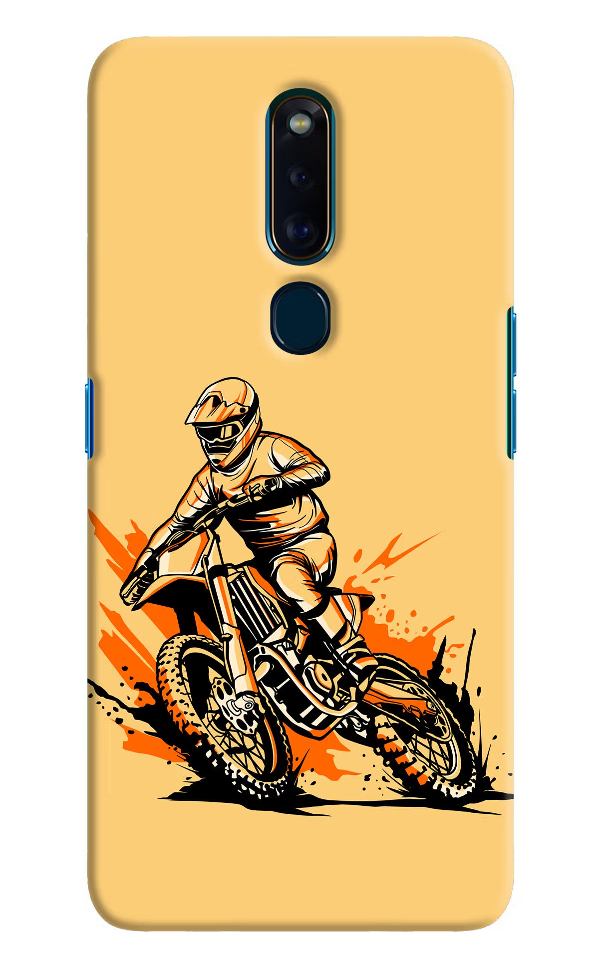 Off-Road Fury Oppo F11 Pro Hard Case Back Cover by Casekaro