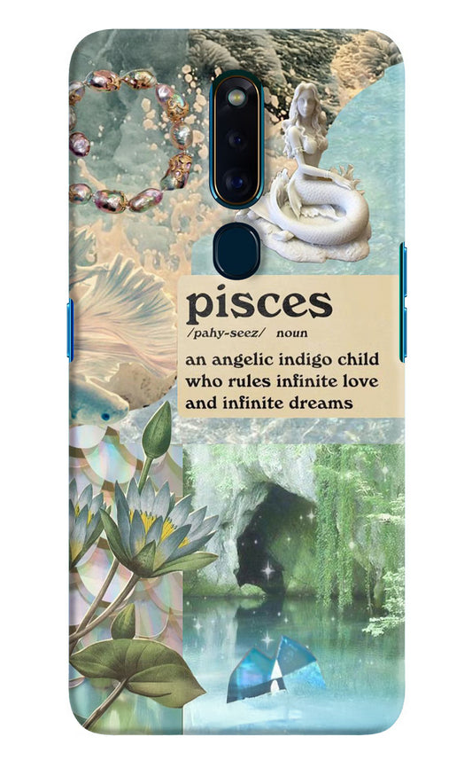 Pisces Zodiac Oppo F11 Pro Hard Case Back Cover by Casekaro