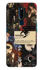 Scorpio Zodiac Oppo F11 Pro Hard Case Back Cover by Casekaro