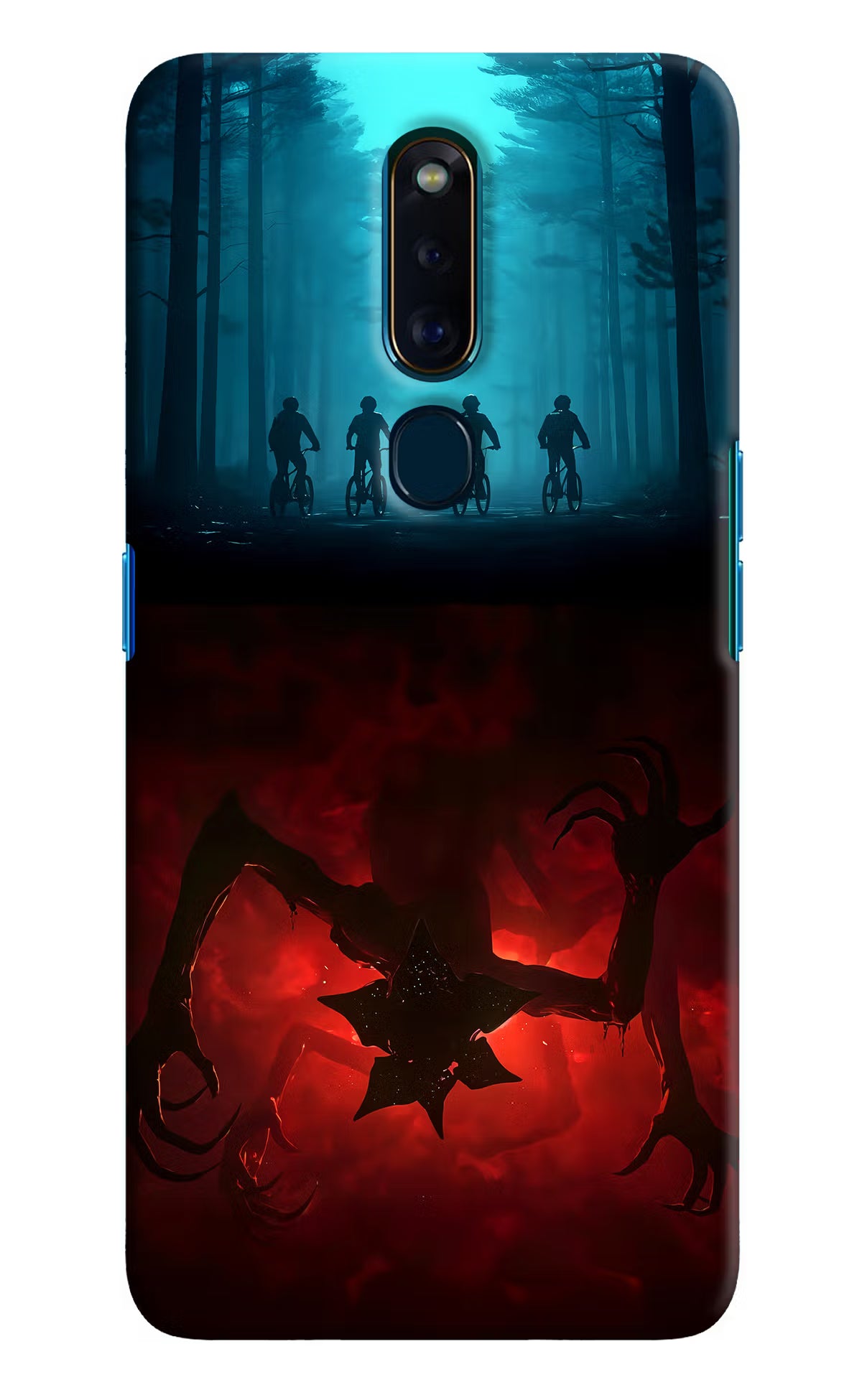 Ordinary Things Downside Up Oppo F11 Pro Hard Case Back Cover by Casekaro