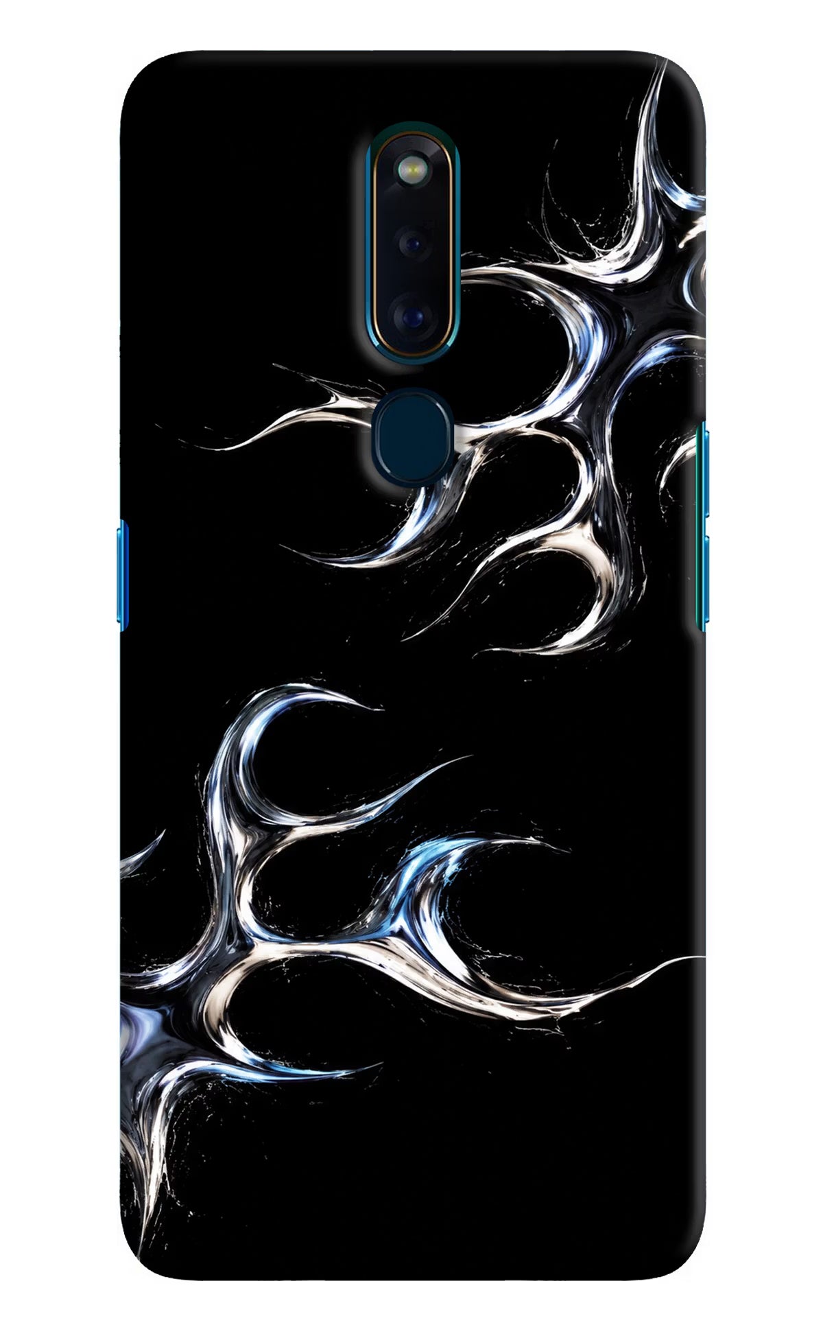 Chrome Tribal Oppo F11 Pro Hard Case Back Cover by Casekaro