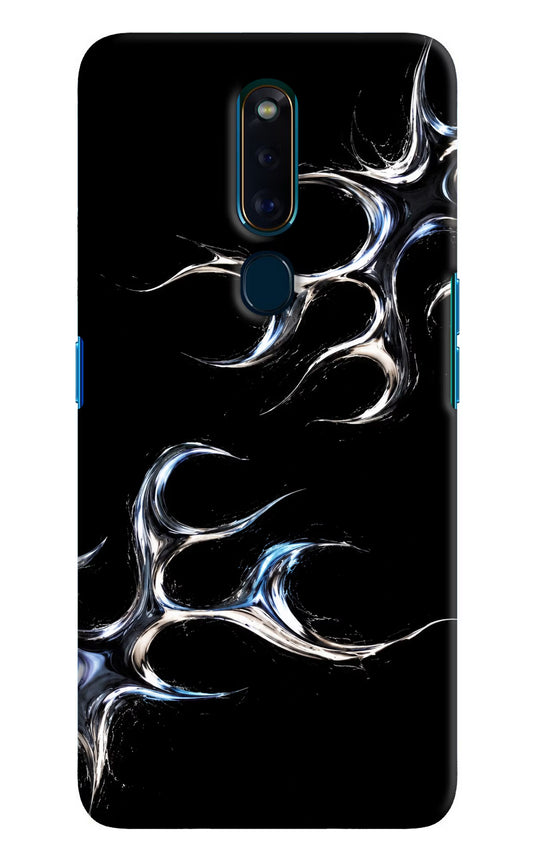 Chrome Tribal Oppo F11 Pro Hard Case Back Cover by Casekaro
