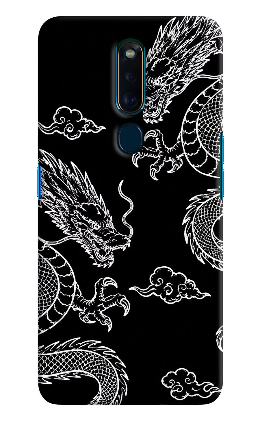 Twin Dragons Oppo F11 Pro Back Cover, Hard case