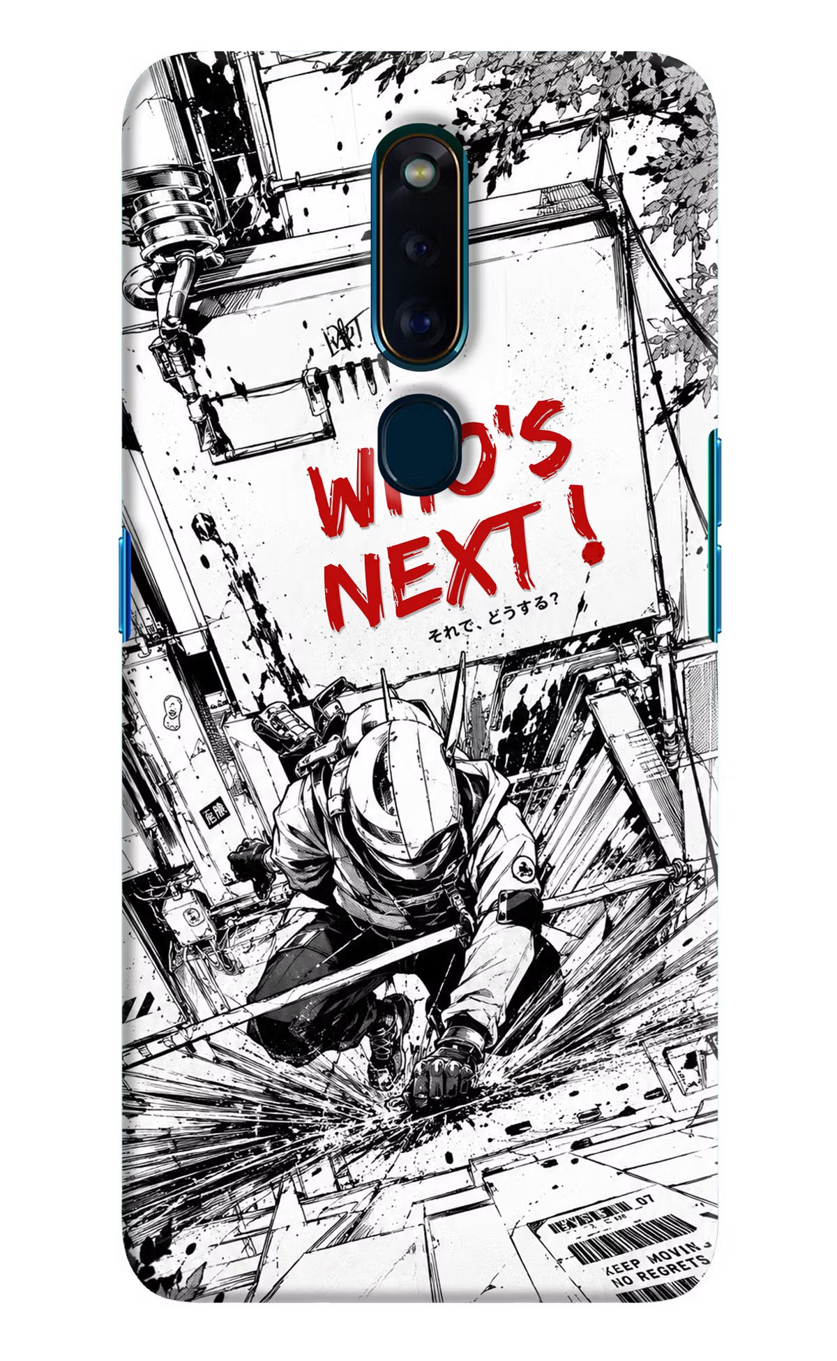 Who's Next Oppo F11 Pro Hard Case Back Cover by Casekaro
