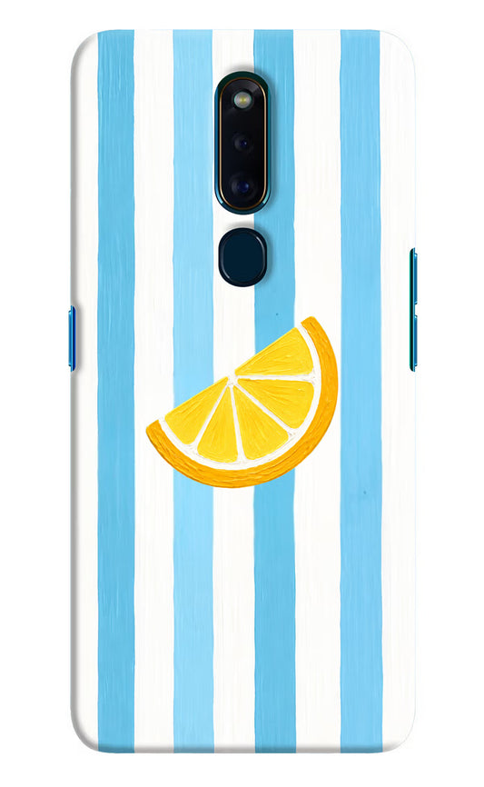 Summer Lemon Oppo F11 Pro Hard Case Back Cover by Casekaro