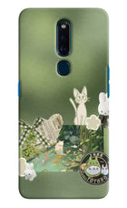 Aesthetic anime Oppo F11 Pro Hard Case Back Cover by Casekaro