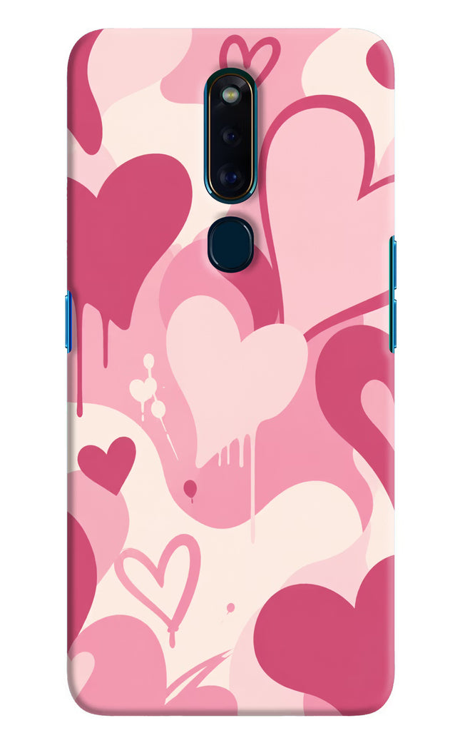 Hearty case Oppo F11 Pro Hard Case Back Cover by Casekaro