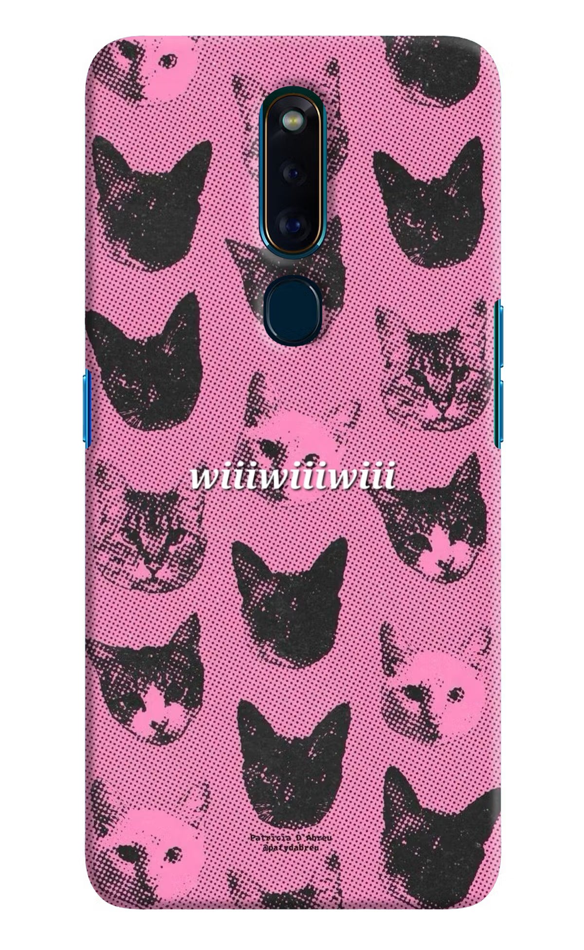 Pink Cats Oppo F11 Pro Back Cover