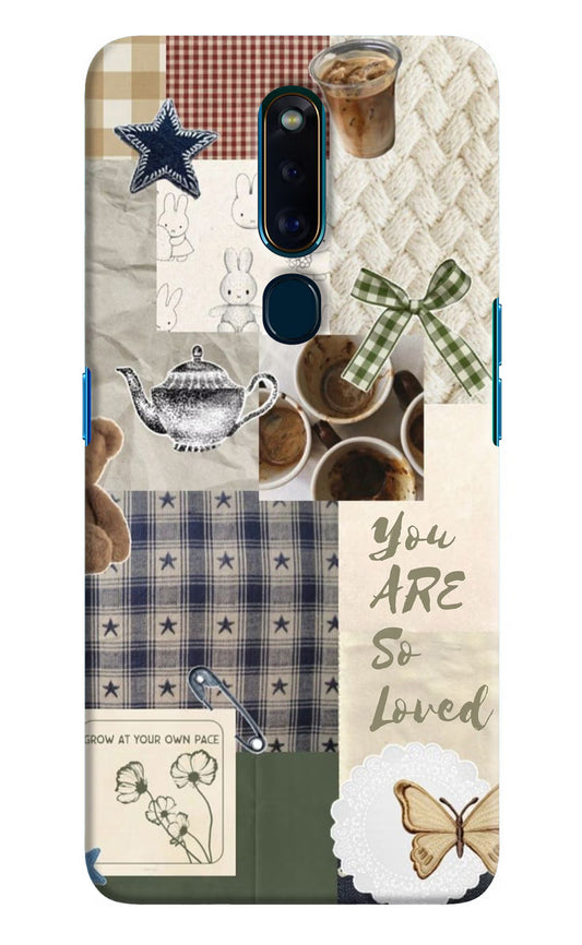 Cookie Oppo F11 Pro Hard Case Back Cover by Casekaro