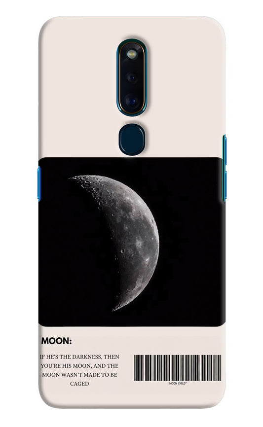 Moon Phase Oppo F11 Pro Hard Case Back Cover by Casekaro