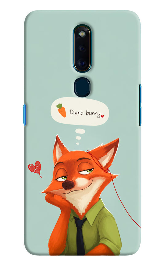 Nick Charm Oppo F11 Pro Hard Case Back Cover by Casekaro
