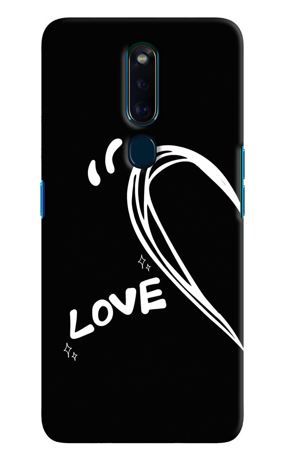 Love Line Oppo F11 Pro Back Cover