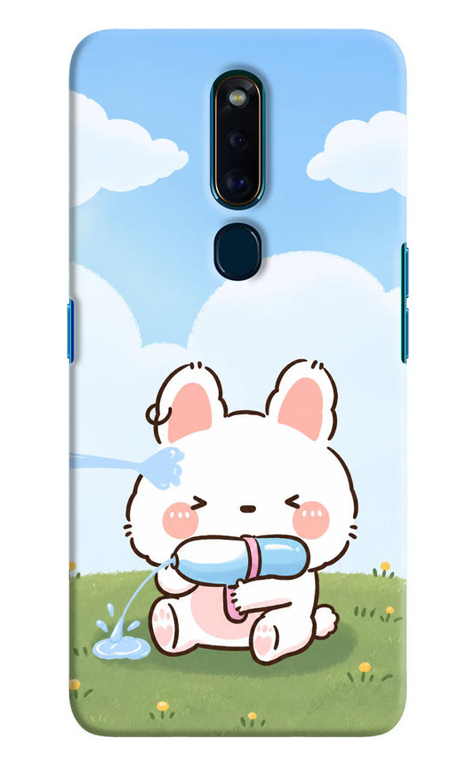 Bunny Treat Oppo F11 Pro Hard Case Back Cover by Casekaro