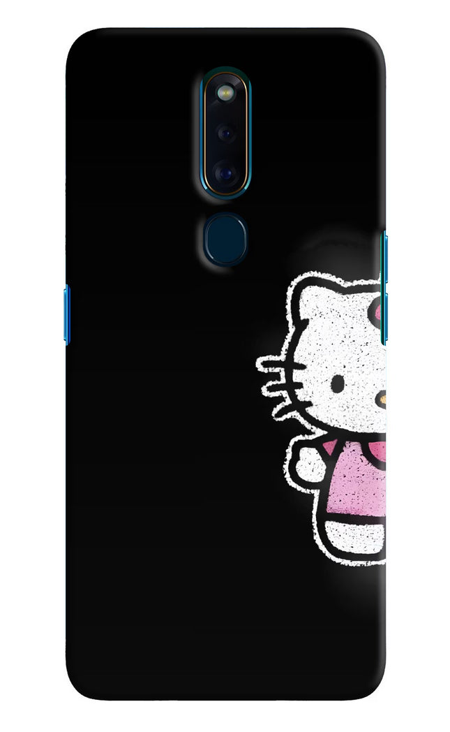 Kitty Charm Oppo F11 Pro Hard Case Back Cover by Casekaro