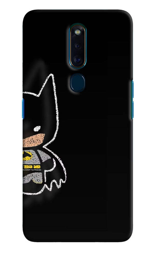 Bat Kitty Oppo F11 Pro Hard Case Back Cover by Casekaro