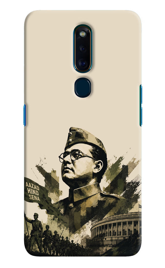 Netaji Rising Oppo F11 Pro Hard Case Back Cover by Casekaro