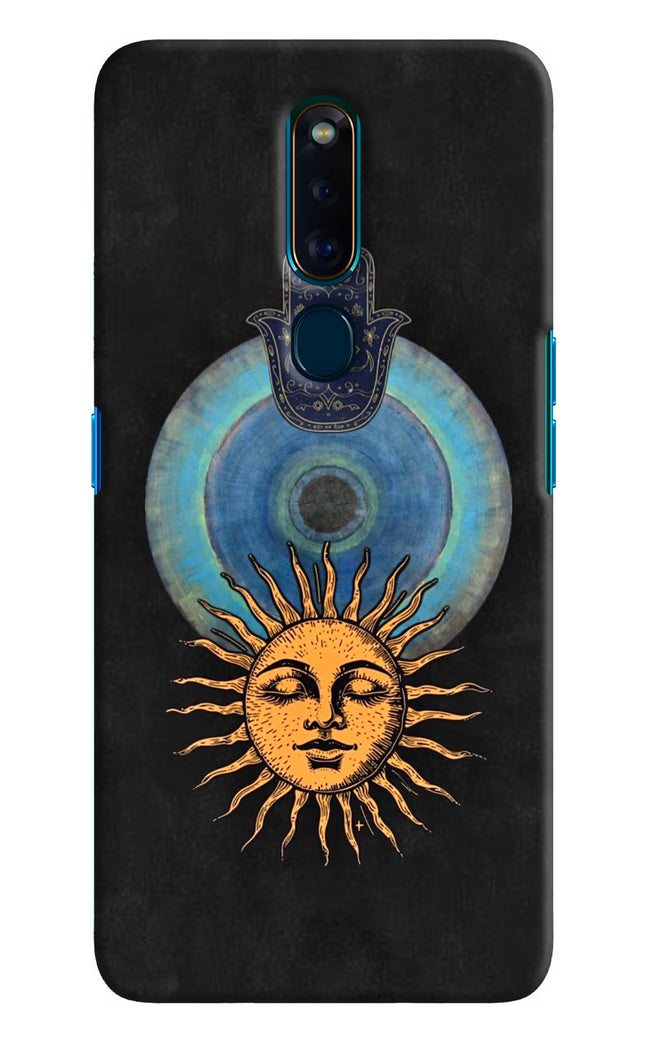 Divine Sun Oppo F11 Pro Hard Case Back Cover by Casekaro