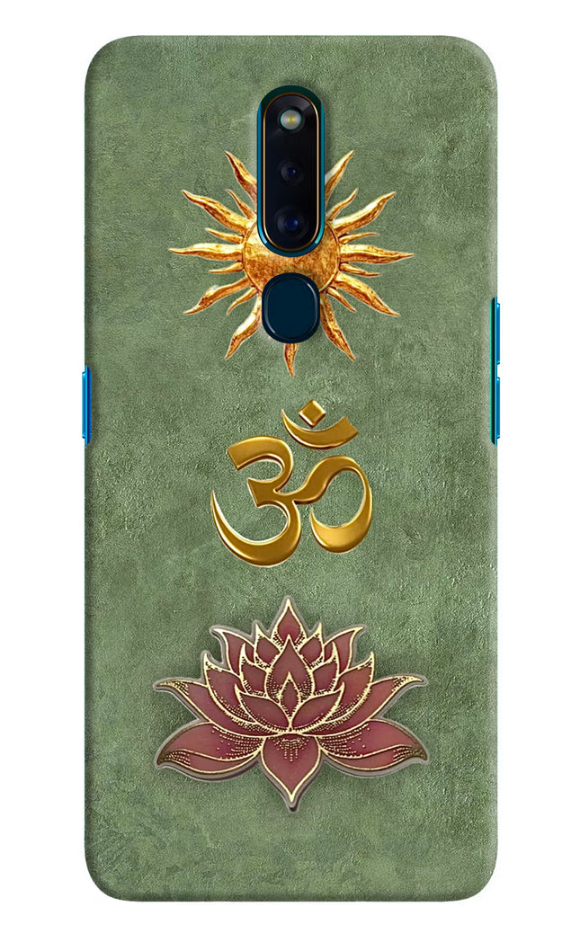 Om & Lotus Oppo F11 Pro Back Cover