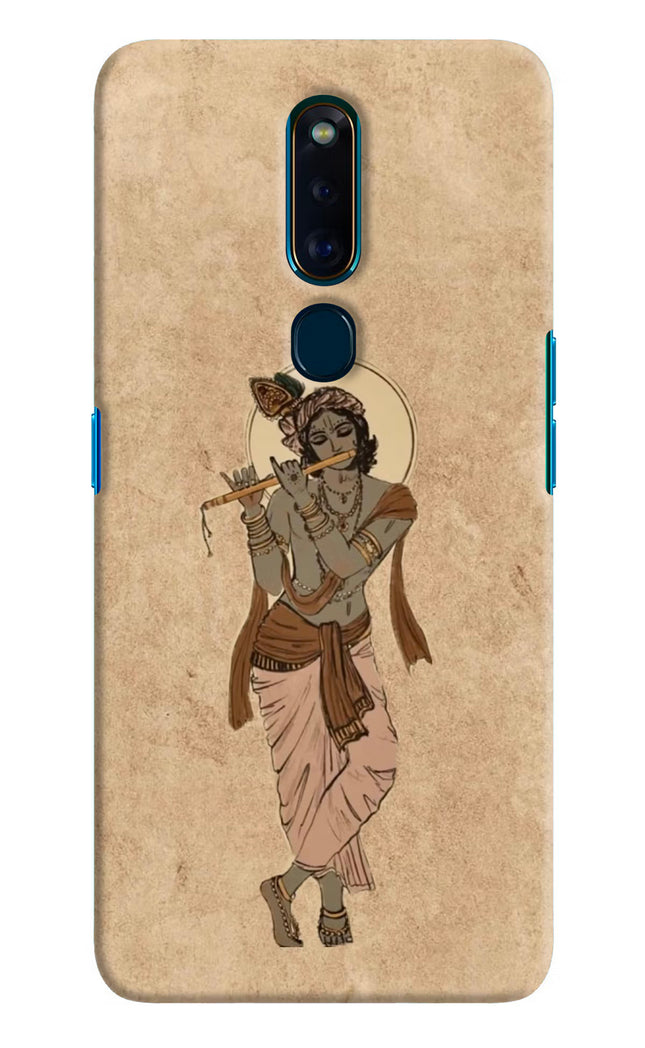 Krishna Oppo F11 Pro Hard Case Back Cover by Casekaro