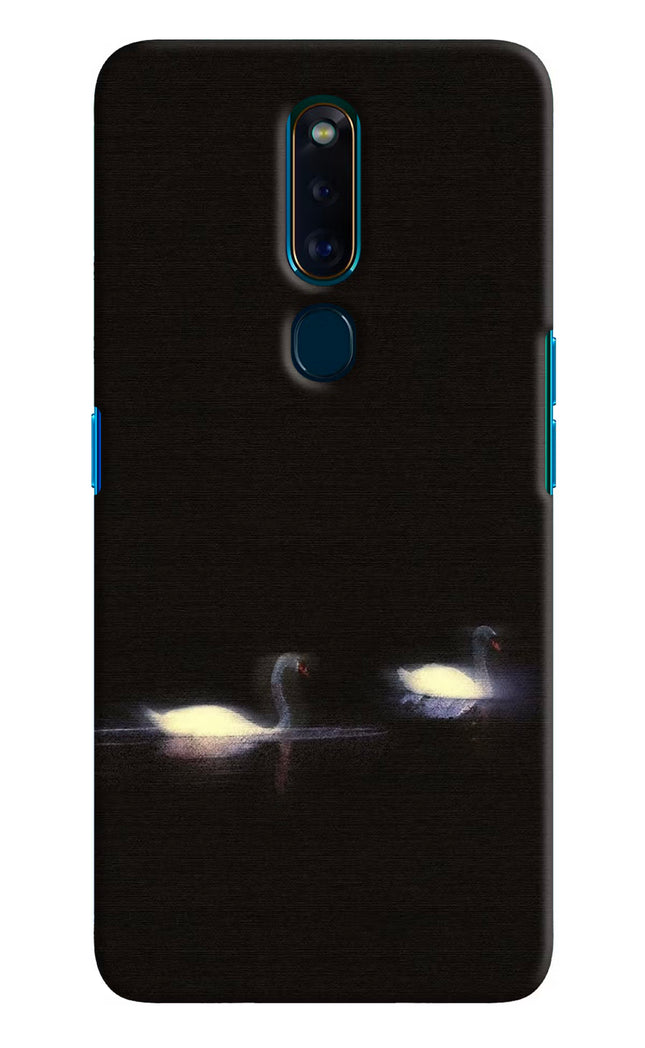 Silent Swans Oppo F11 Pro Hard Case Back Cover by Casekaro