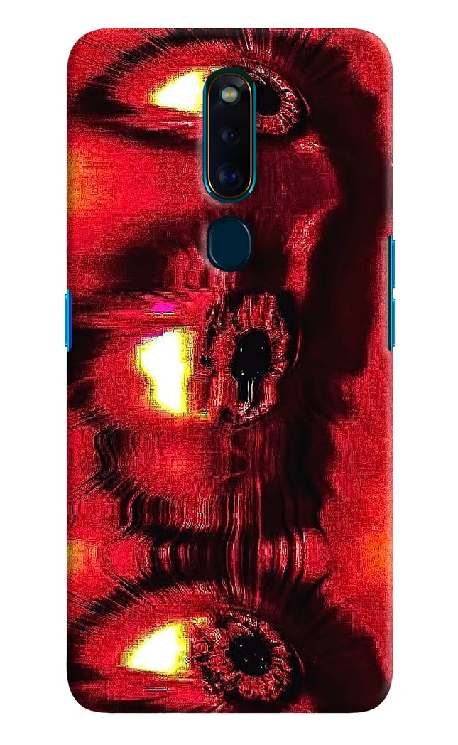 Fire Eye Oppo F11 Pro Hard Case Back Cover by Casekaro