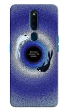 Dark Koi Oppo F11 Pro Back Cover
