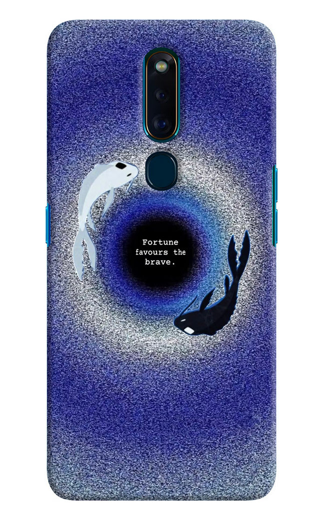 Dark Koi Oppo F11 Pro Hard Case Back Cover by Casekaro