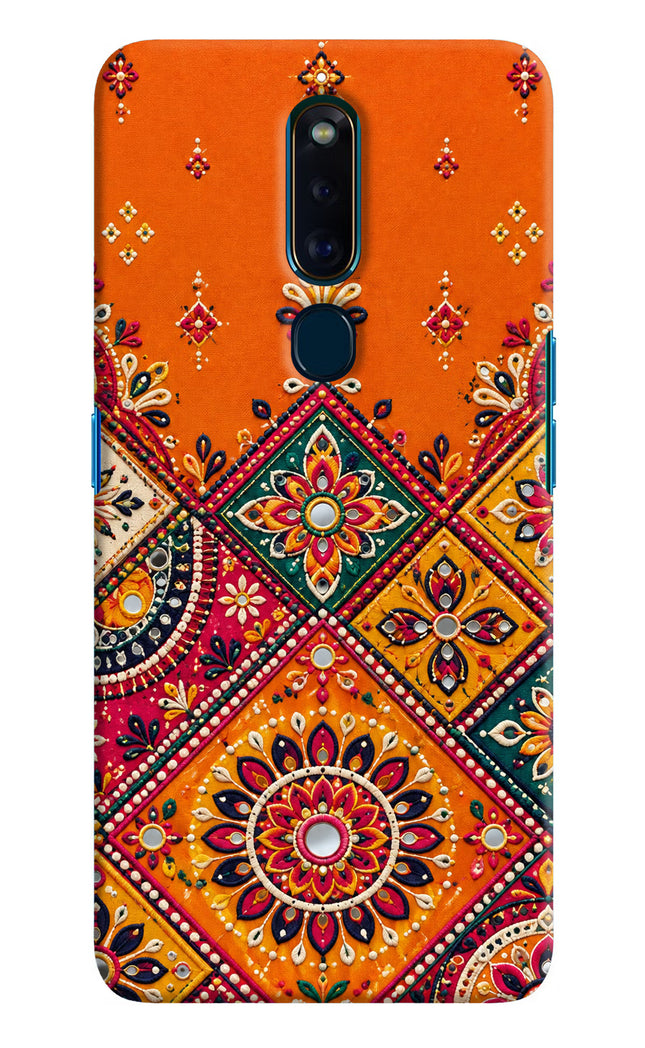 Kutch Glow Oppo F11 Pro Hard Case Back Cover by Casekaro
