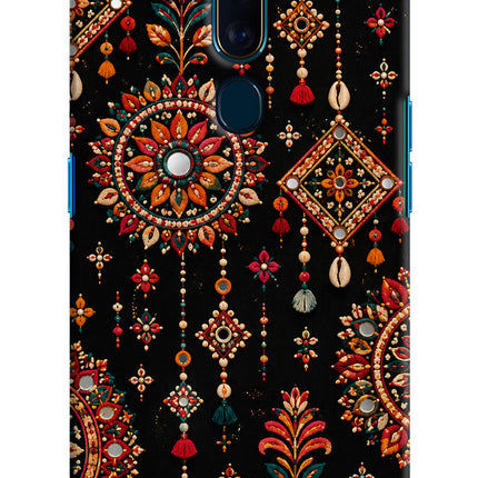 Boho Noir Oppo F11 Pro Hard Case Back Cover by Casekaro