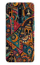 Folk Print Oppo F11 Pro Hard Case Back Cover by Casekaro