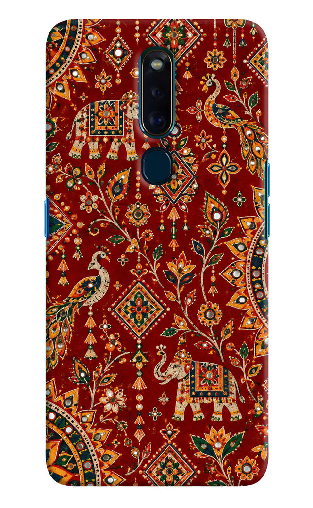 Laal Riwaaz Oppo F11 Pro Hard Case Back Cover by Casekaro