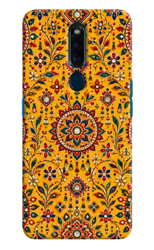 Sunlit Aura Oppo F11 Pro Hard Case Back Cover by Casekaro